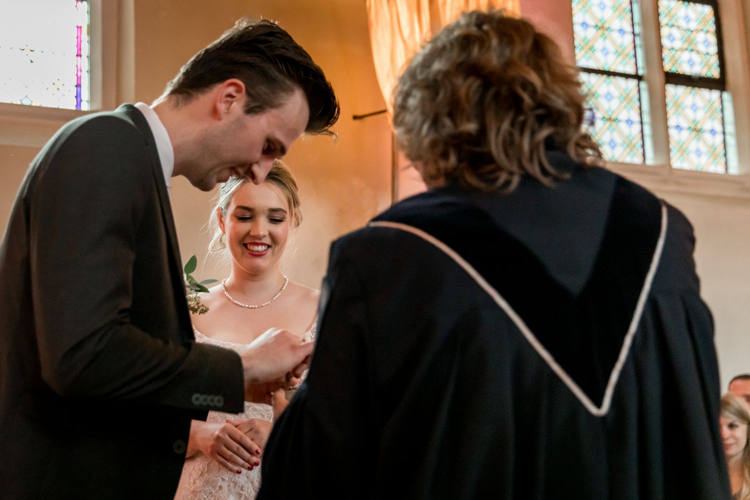 foto van trouwringen